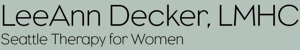 LeeAnn Decker Seattle Therapy for Women